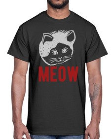 meow Style 69#- cats- Cotton Tee