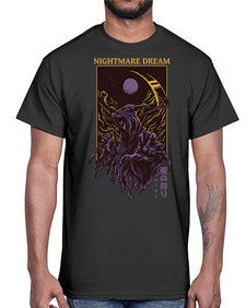 nightmare dream 954#- art pop art- Cotton Tee