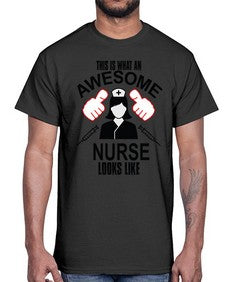 nurse tshirt 1213#- nurse- Cotton Tee