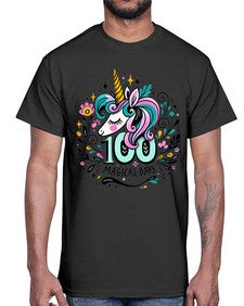 one hundred Day Magical 562#- one hundred days- Cotton Tee