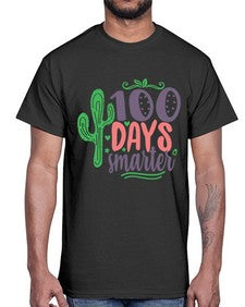 one hundred days smarterr 580#- one hundred days- Cotton Tee