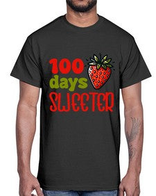 one hundred days sweeter 585#- one hundred days- Cotton Tee