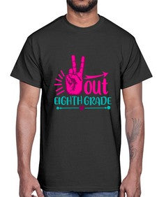 out eight grade 606#- eighth grade- Cotton Tee