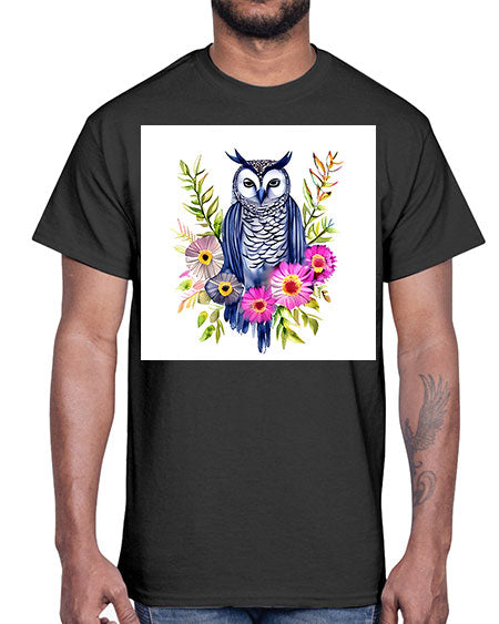 owl 20#- owl- Cotton Tee
