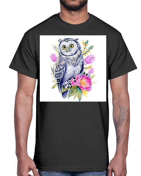 owl 21#- owl- Cotton Tee