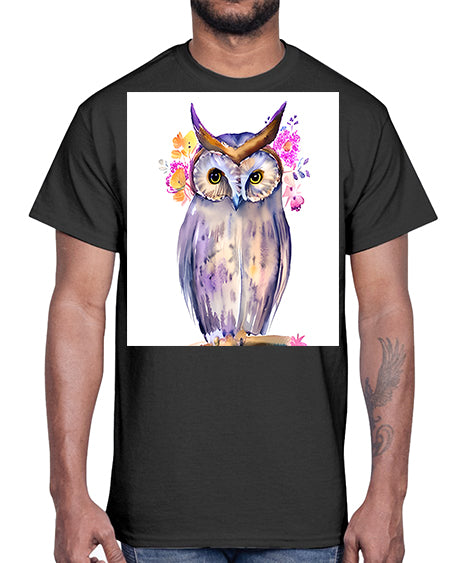owl 22#- owl- Cotton Tee