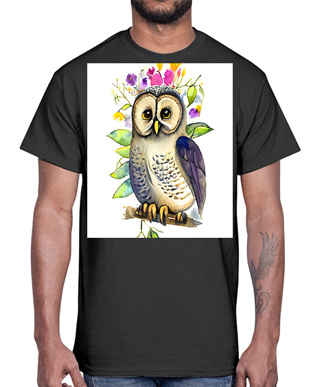 owl 30#- owl- Cotton Tee