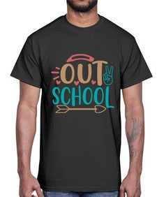 peace out school 639#- general school- Cotton Tee
