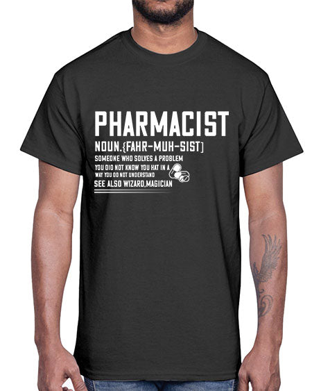 pharmacist definition 1308#- pharmacist- Cotton Tee