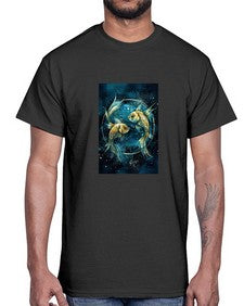 pisces 53#- pisces- Cotton Tee