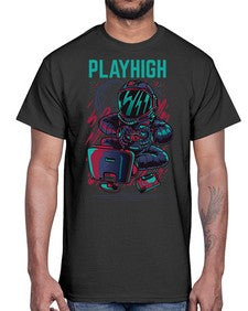 playhigh jhhfr 989#- art pop art- Cotton Tee