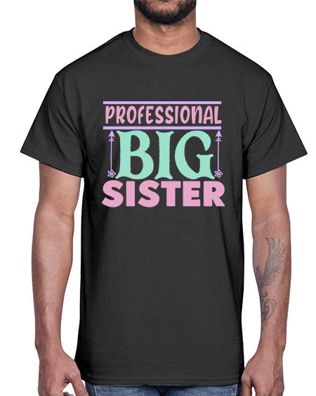 professional big sister Style 196#- kids- Cotton Tee