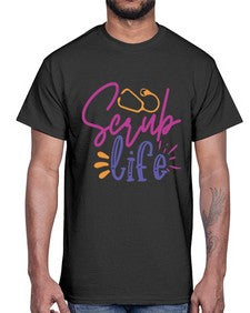 scrub life Style 1380#- nurse- Cotton Tee