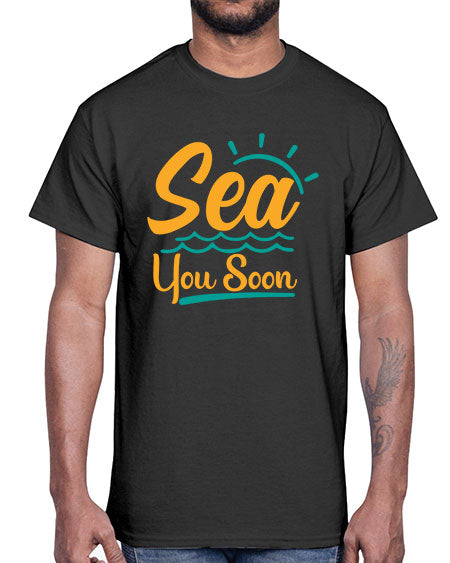 sea you soon Style 76#- summer- Cotton Tee