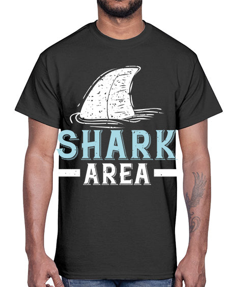 shark area Style 44#- shark-fish- Cotton Tee