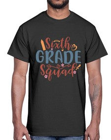 sixth grade squad 883#- sixth grade- Cotton Tee