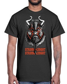 strongknighttshirtdesign 1137#- art pop art- Cotton Tee
