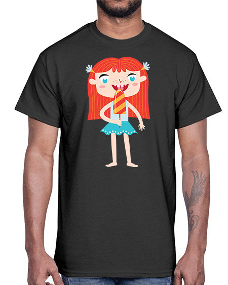 summer characters 64#- summer- Cotton Tee