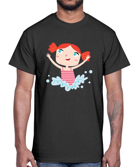 summer characters 73#- summer- Cotton Tee