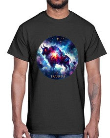 taurus 512#- taurus- Cotton Tee