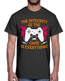 the integrity of the game 155#- video games- Cotton Tee