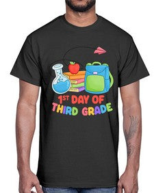 third day of third Grade 945#- third grade- Cotton Tee