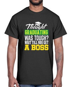 thought graduation 985#- graduation- Cotton Tee