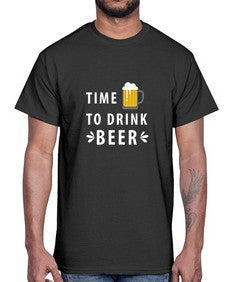 time to drink 1656#- beer- Cotton Tee