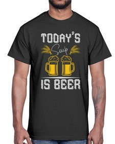 todays soup is beer 1666#- beer- Cotton Tee