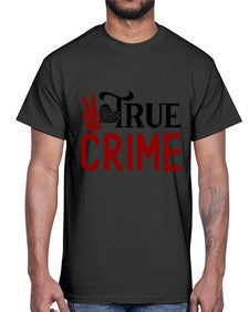 true crime 1187#- true crime- Cotton Tee