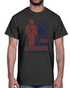 trust me Im an electrical engineering Style 454#- engineer- Cotton Tee