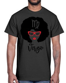 virgo 543#- virgo- Cotton Tee