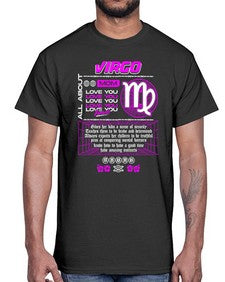 virgo 544#- virgo- Cotton Tee