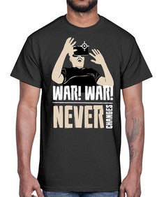 war war never changes 162#- video games- Cotton Tee