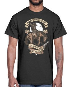 wild west cowboy culture 1249#- western- Cotton Tee
