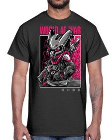 worldatwartshirtdesign 1254#- art pop art- Cotton Tee