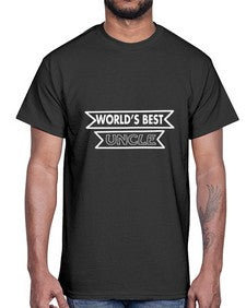 worlds best uncle 698#- uncle- Cotton Tee
