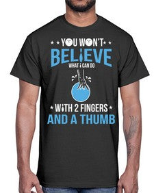 you wont belive what i 993#- bowling- Cotton Tee