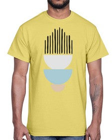 Abstract Shape 190#- art pop art- Cotton Tee
