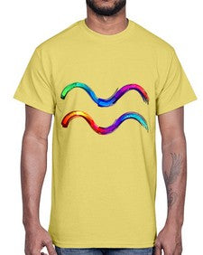 Aquarius 69#- aquarius- Cotton Tee