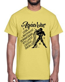 Aquarius 72#- aquarius- Cotton Tee