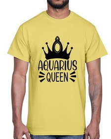 Aquarius queen 73#- aquarius- Cotton Tee