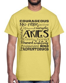 Aries 564#- aries- Cotton Tee