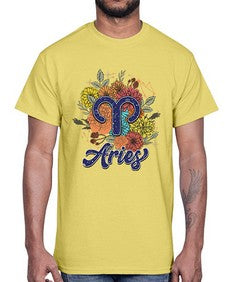 Aries 5#- aries- Cotton Tee