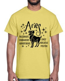 Aries 93#- aries- Cotton Tee