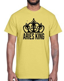 Aries king 107#- aries- Cotton Tee
