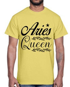 Aries queen 119#- aries- Cotton Tee