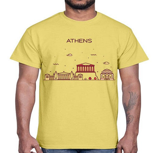 Athens 369#- cities- Cotton Tee