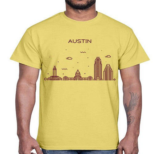 AustinTX 380#- cities- Cotton Tee