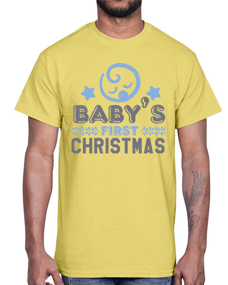 Baby First Christmas Style 25#- baby shower- Cotton Tee